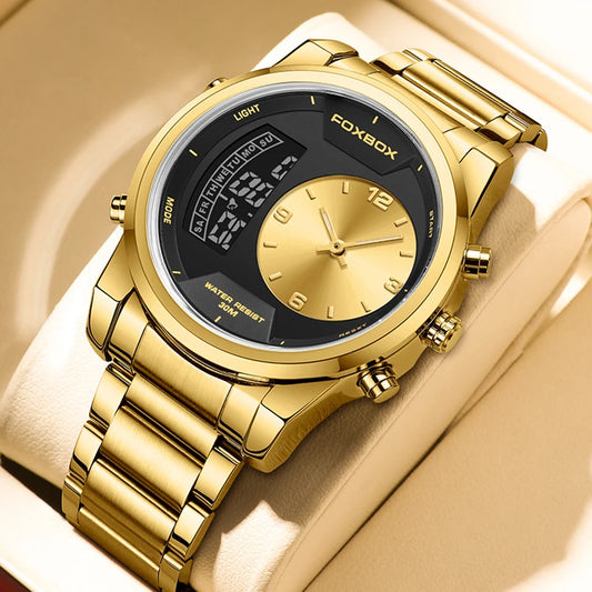 New Fashion Gold Watch For Men