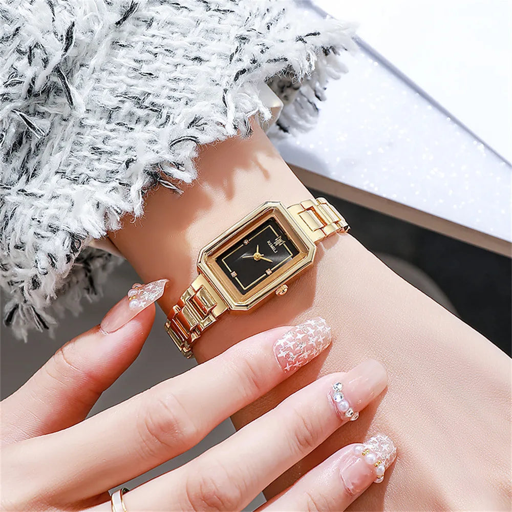 New Women Watch Light Luxury Simple Square