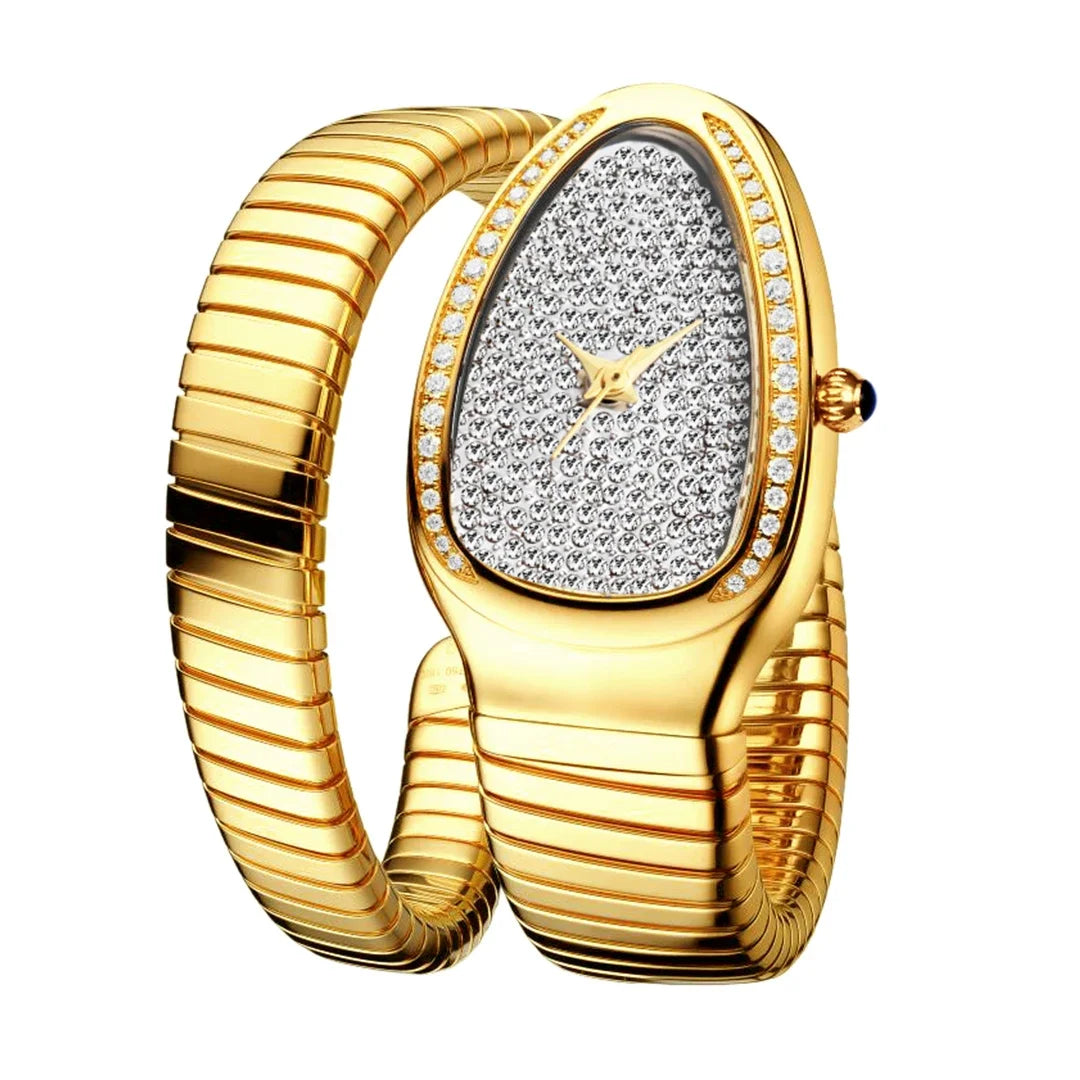 Classic Snake Shape Watch For Women