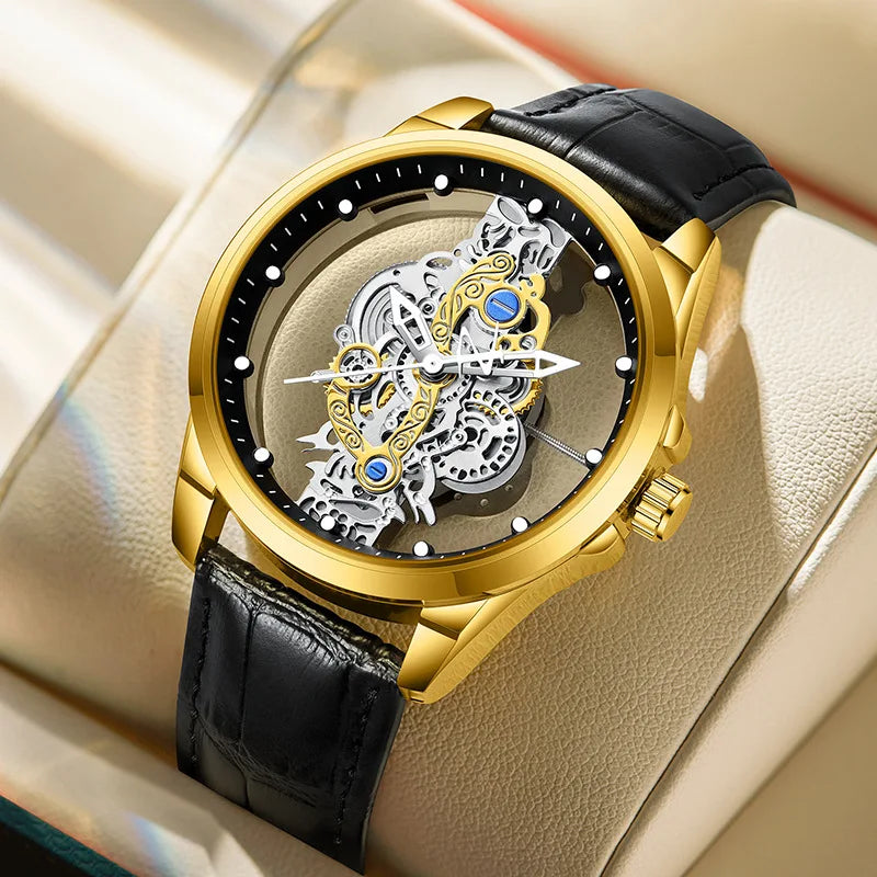 High Quality Automatic Mechanical Sapphire World Time Original Watch