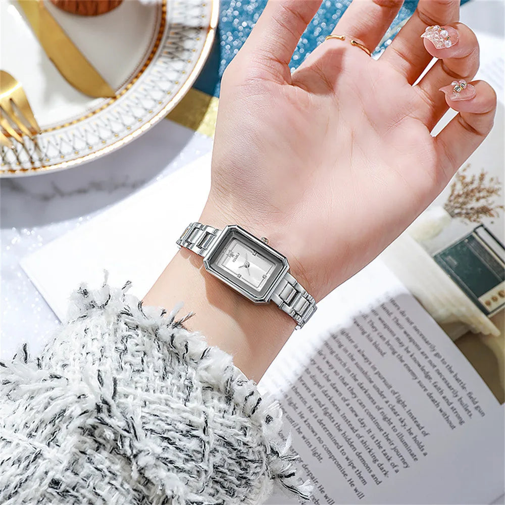 New Women Watch Light Luxury Simple Square