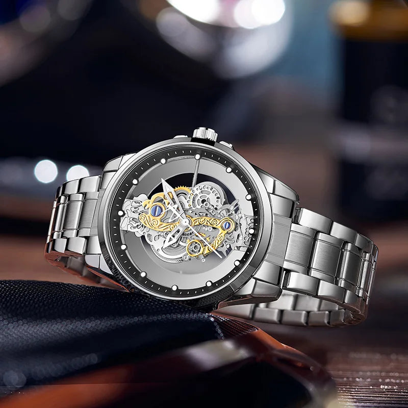 High Quality Automatic Mechanical Sapphire World Time Original Watch