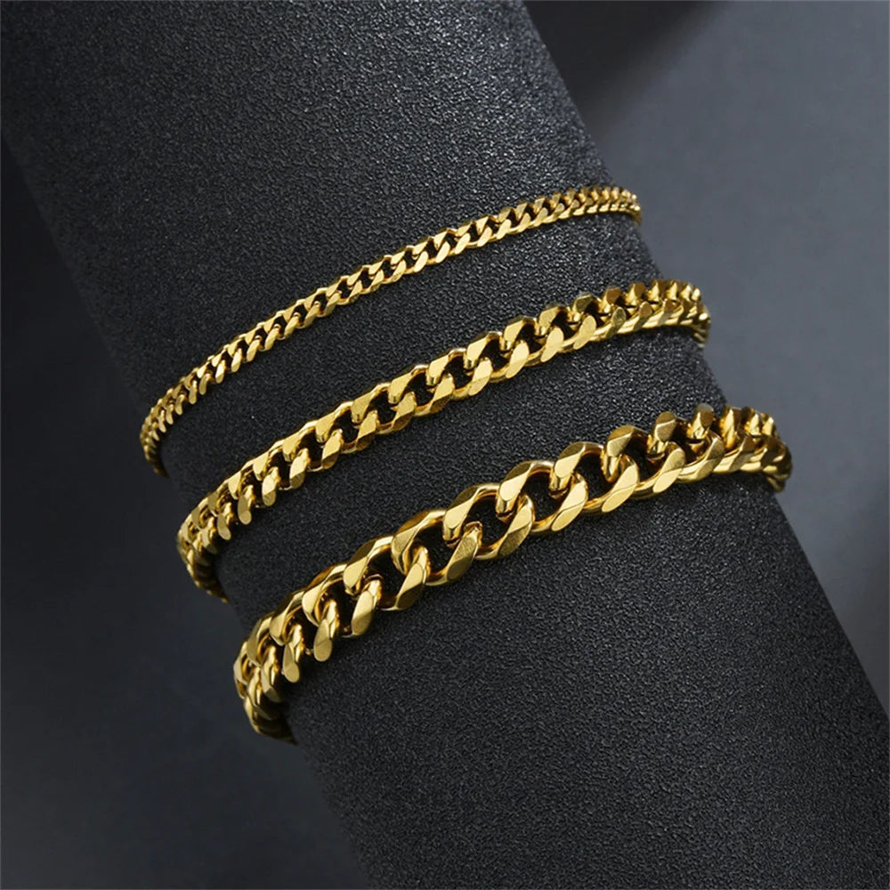 Bracelet Gold Color Jewelry