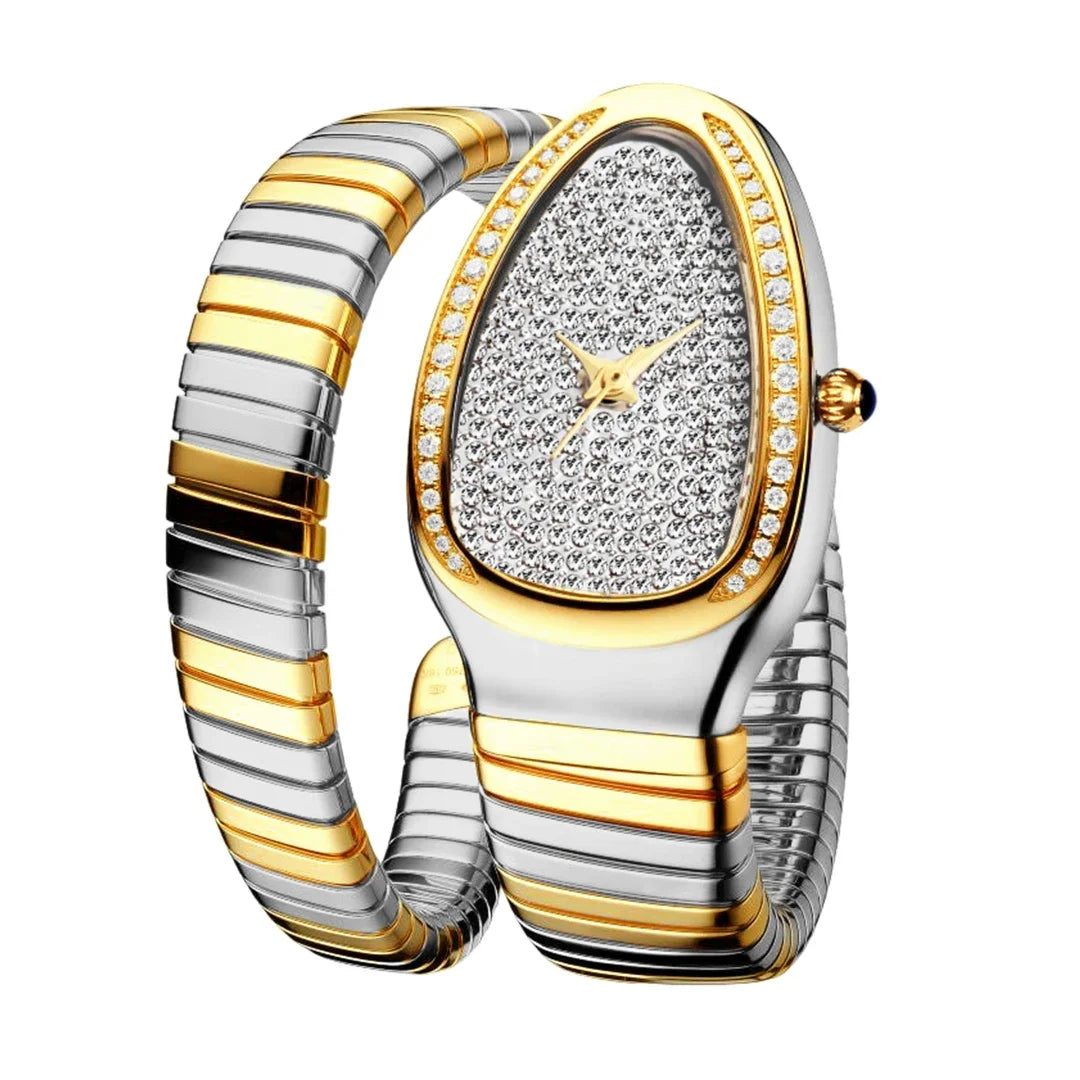 Classic Snake Shape Watch For Women