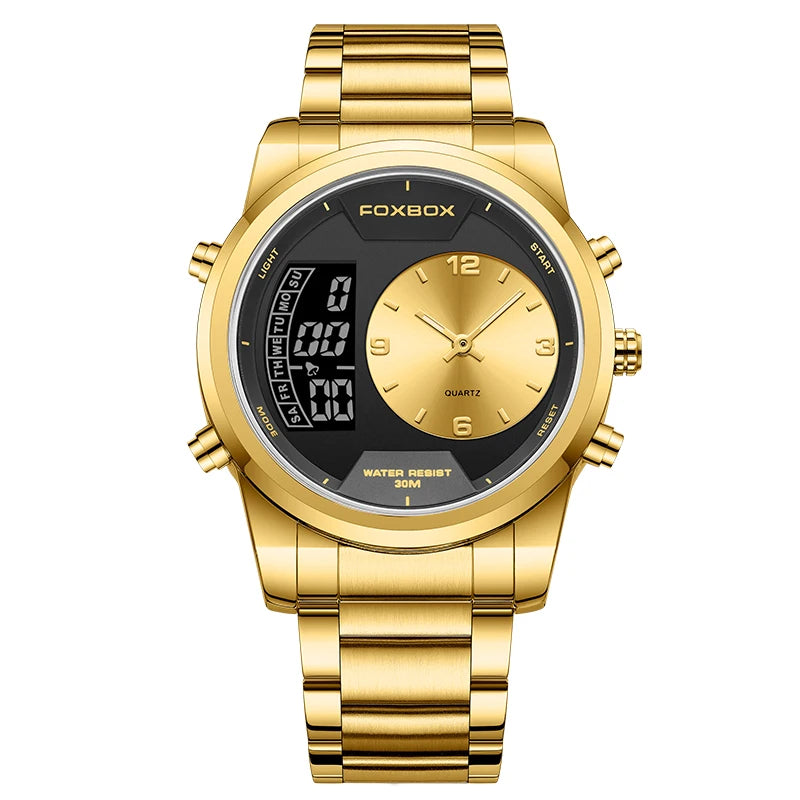 New Fashion Gold Watch For Men