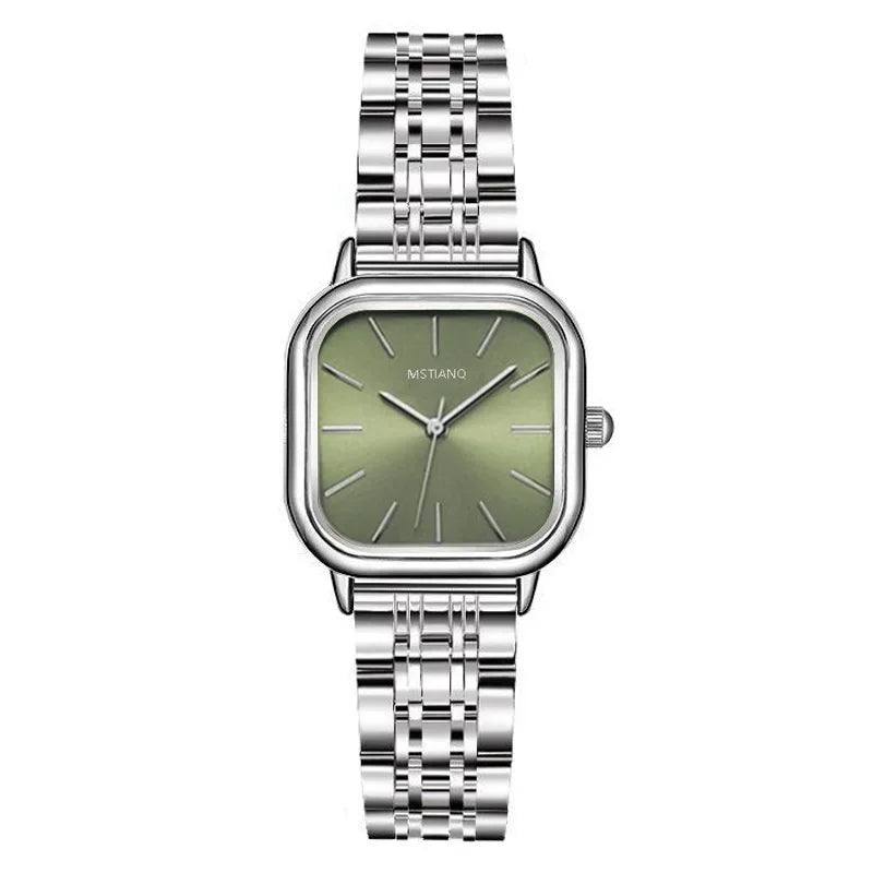 Fashion Steel Belt Ladies Quartz