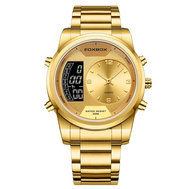 New Fashion Gold Watch For Men